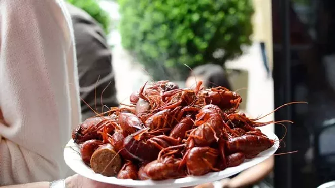 Image: A New Orleans Crawfish Boil At e2 emeril's eatery