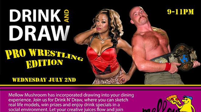 Image: Drink and Draw: Pro Wrestling Edition