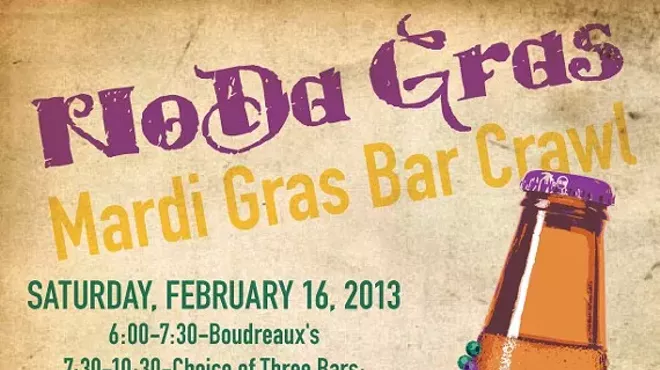 Image: NoDa Gras...Mardi Gras Bar Crawl