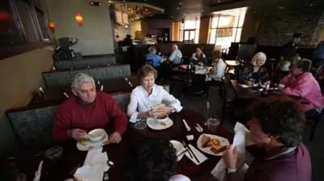 Image: Counter culture: Blu Basil Caf&eacute; and Casablanca Cafe