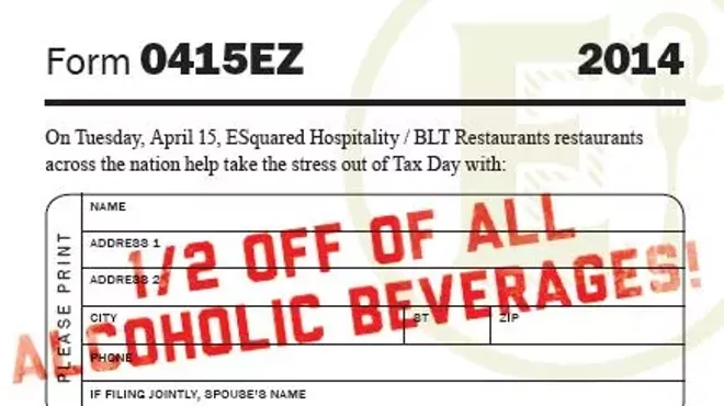 Image: Tax Day Pays at BLT Steak Charlotte
