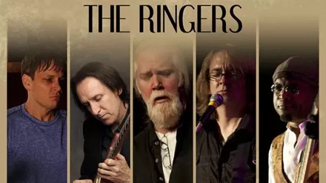 Image: The Ringers - Jimmy Herring, Wayne Krantz, Michael Landau, Keith Carlock, Etienne Mbappe