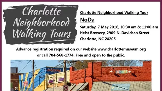 Image: Charlotte Neighborhood Walking Tour- NoDa