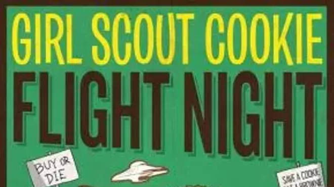 Image: Flying Saucer’s Girl Scout Cookie Flight Night