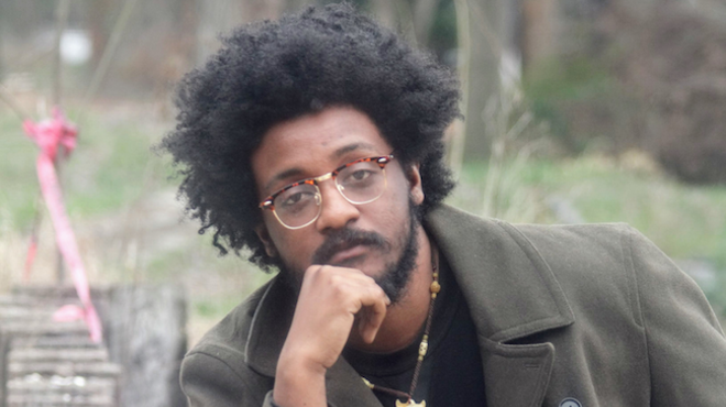 Image: Charlotte Rapper/Singer Day Brown Steps Up to the Mic