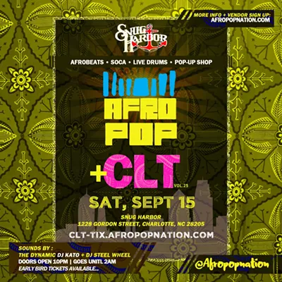 Image: AfroPop! Charlotte, Vol.25: Goodbye Summer, 2018