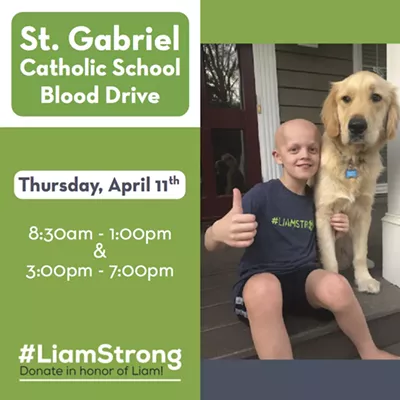 Image: #LiamStrong Be the Good. Donate blood in honor of Liam, a 6-year-old who just beat cancer.