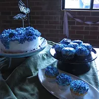 How to make a hydrangea cake