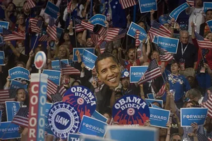 DNC in photos: Slut pins, Barack Obama, more