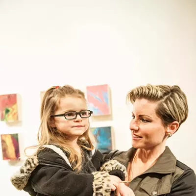 Arthur Brouthers' <em>Beneath</em> exhibit at Gallery Deep, 2/7/2014