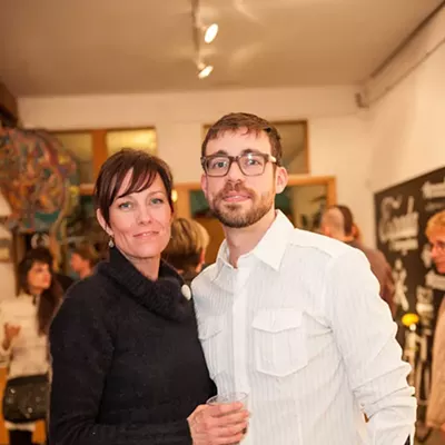Arthur Brouthers' <em>Beneath</em> exhibit at Gallery Deep, 2/7/2014