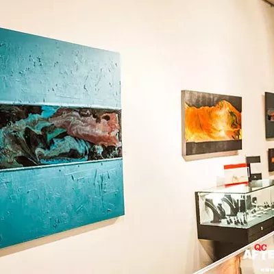 Arthur Brouthers' <em>Beneath</em> exhibit at Gallery Deep, 2/7/2014
