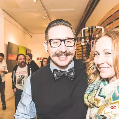 Arthur Brouthers' <em>Beneath</em> exhibit at Gallery Deep, 2/7/2014