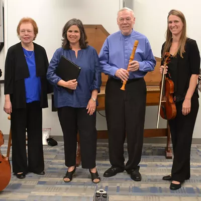 Image: Carolina Pro Musica with Janelle Davis and Sung Lee