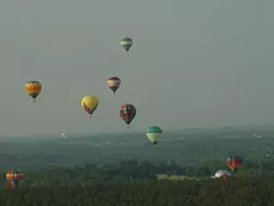 CAROLINA BALLOONFEST - At last year's Balloonfest, the balloons made it in the sky.
