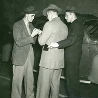 Banker and insurance guy arranging a deal with a customer