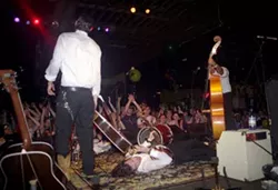 DANIEL COSTON - BEST CONCERT OF PAST 12 MONTHS: Avett Brothers New Years Eve Gig