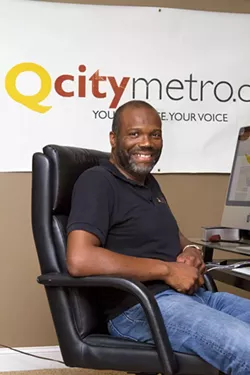 ANGUS LAMOND - BEST LOCAL WEBSITE/BLOG: Glenn Burkins, editor of QCityMetro.com
