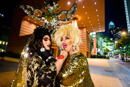 BethAnn Phetamine (left) and Buff Faye - MEREDITH JONES