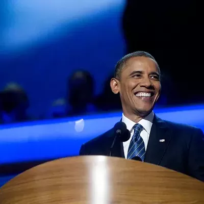 DNC in photos: Slut pins, Barack Obama, more