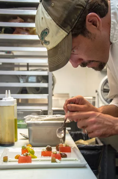 Chef/owner Paul Verica - JONATHAN COOPER