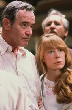 COURTESY OF THE CRITERION COLLECTION - FAMILY TIES: Ed Horman (Jack Lemmon) and his daughter-in-law Beth (Sissy Spacek) search for her husband in Missing.