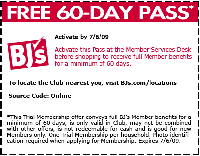 Free shopping pass at wholesale club