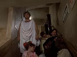 UNIVERSAL - GUITAR ZERO: John Belushi (toga! toga!) doesn't like what he hears in National Lampoon's Animal House