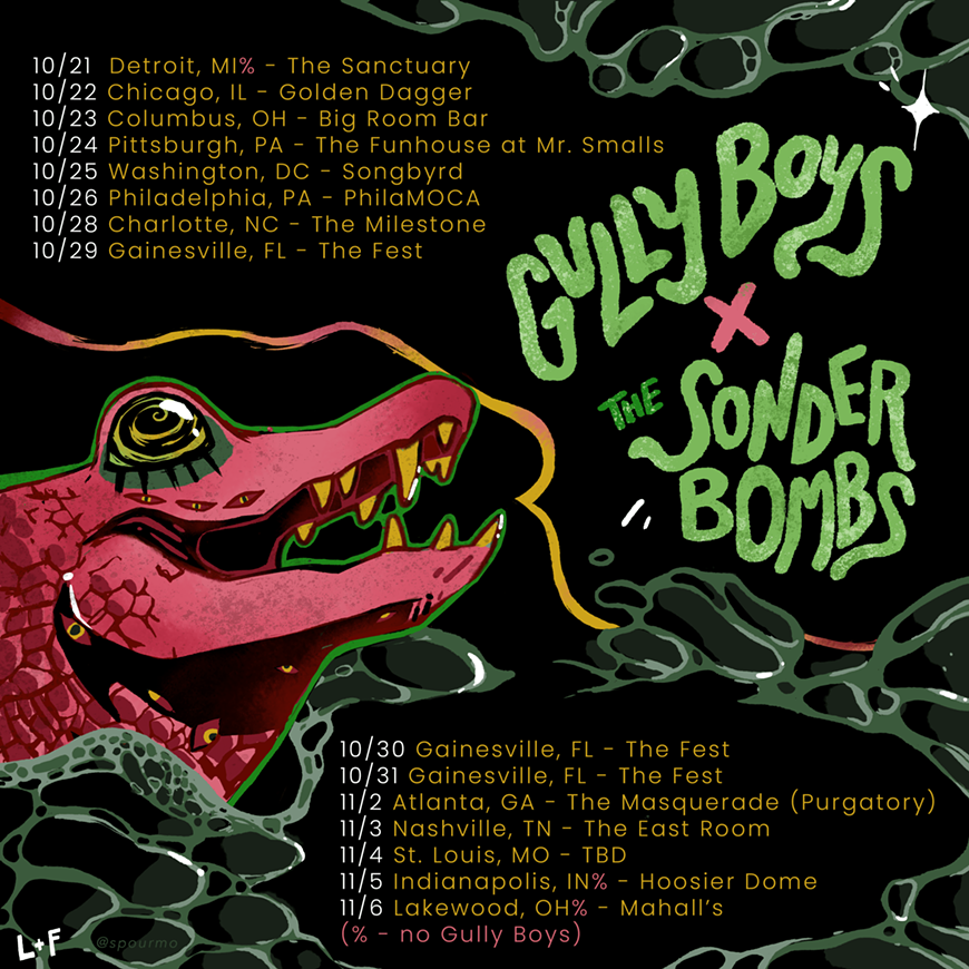 Gully Boys x Sonder Bombs on tour this Fall!