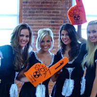 Hardee's 'French maids' visit <em>Creative Loafing</em>