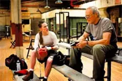 WARNER BROS - Hilary Swank and Clint Eastwood in Million Dollar Baby