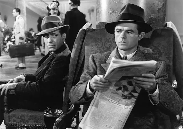 Humphrey Bogart and Elisha Cook, Jr. in The Maltese Falcon (Photo: Warner Bros.)