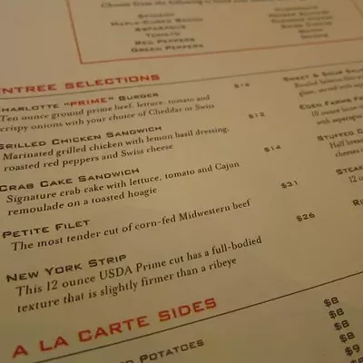 Ruth's Chris, 3/31/11