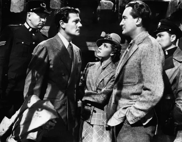 Joel McCrea, Laraine Day and George Sanders in Foreign Correspondent (Photo: Criterion)