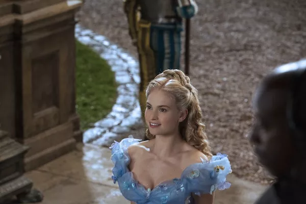 Lily James in Cinderella (Photo: Disney)