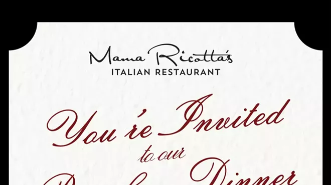 Image: Mama Ricotta's Woodford Reserve Dinner