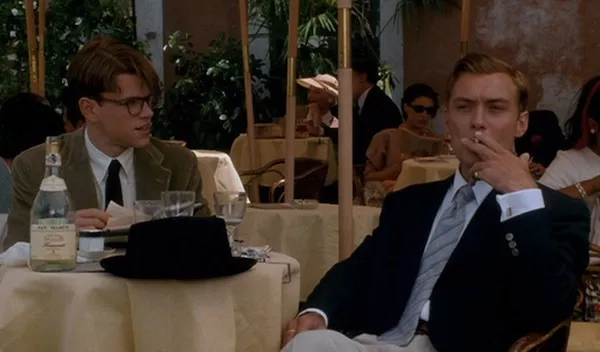 Matt Damon and Jude Law in The Talented Mr. Ripley (Photo: Warner &amp; Miramax)