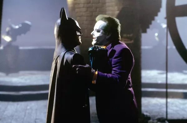 Michael Keaton and Jack Nicholson
