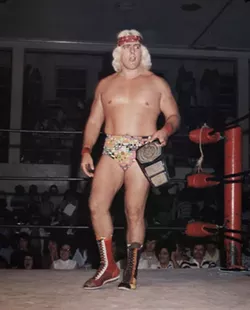 Nature Boy Ric Flair in 1975. - WWW.MIDATLANTICGATEWAY.COM