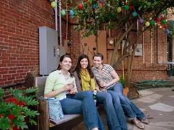 Patrons at Common Market