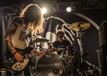 Photos, setlist: Against Me!, Amos' Southend (5/1/2014)