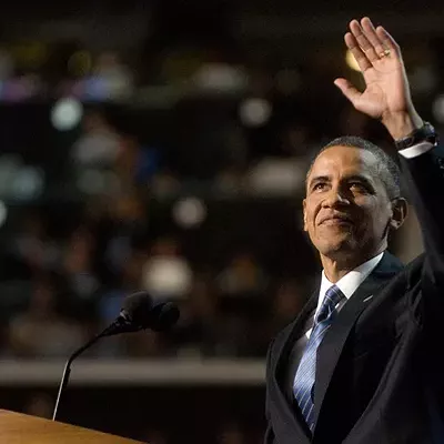 DNC in photos: Slut pins, Barack Obama, more
