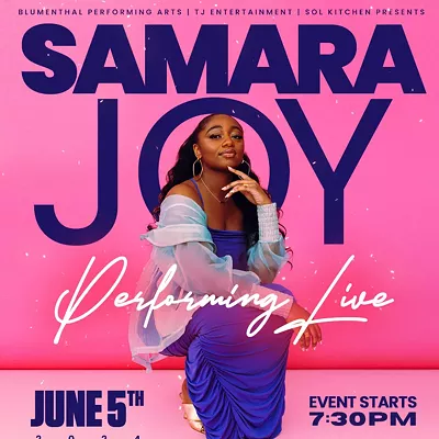 Image: Samara Joy PRESENTED BY: Blumenthal Arts, TJ Entertainment & Sol Kitchen