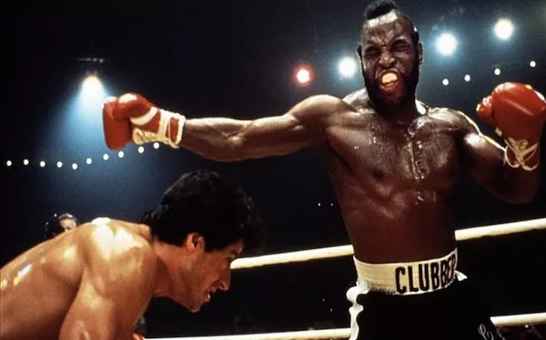 Sylvester Stallone and Mr. T in Rocky III (Photo: MGM &amp; Fox)