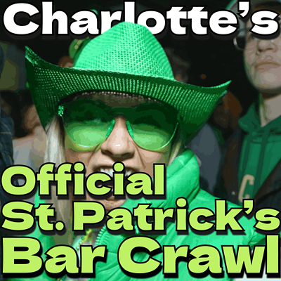 Image: The Official Charlotte St Patricks Day Bar Crawl By Bar Crawl LIVE March 16