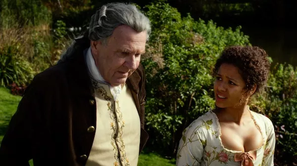 Tom Wilkinson and Gugu Mbatha-Raw in Belle. (Photo: Fox Searchlight)
