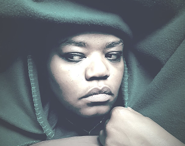 Randi Johnson under covers. (Photo courtesy of Randi Johnson)