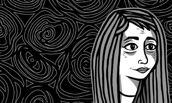 Dana Vindigni, "Self-Portrait"
