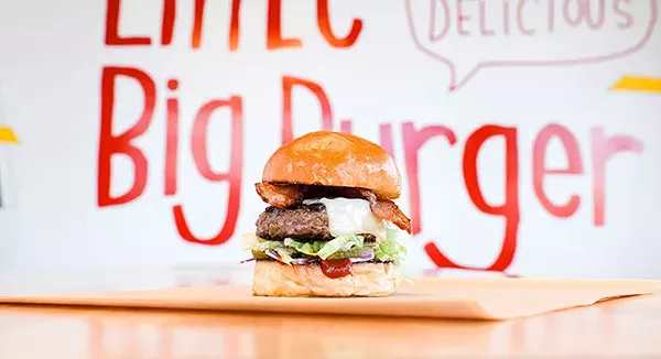 A Little Big Burger.