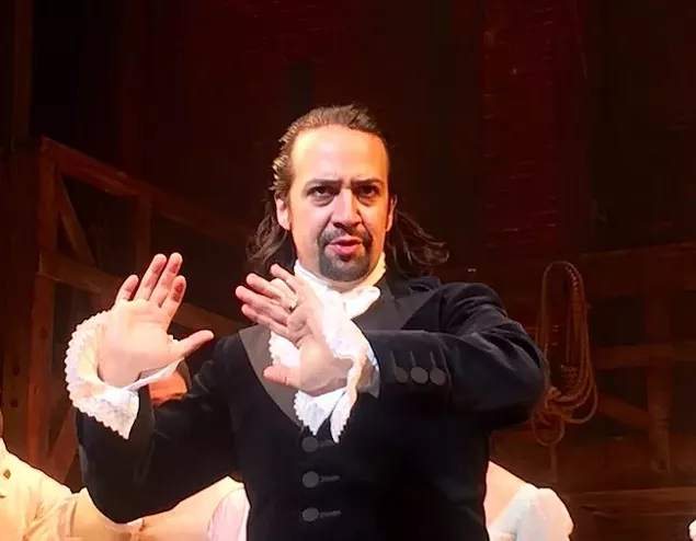 "I'm past patienly waitin'," -Lin-Manuel Miranda as Alexander Hamilton in 'Hamilton' (Photo by Steve Jurvetson)